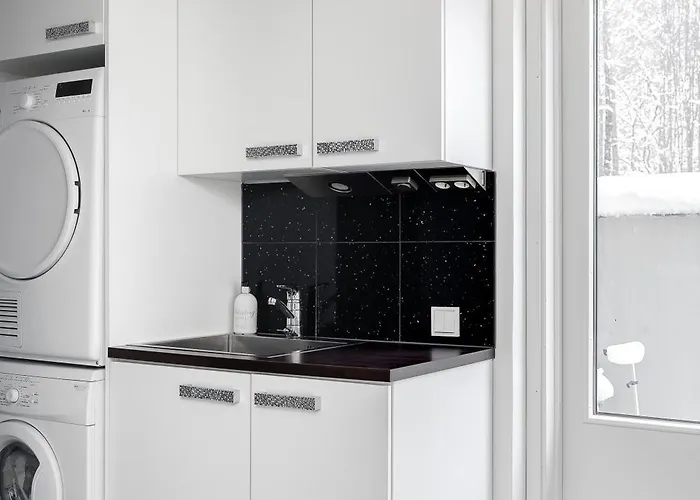 Cozy With Outside Jacuzzi And Sauna شقة